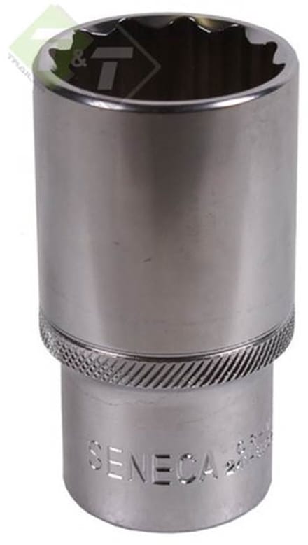 twaalfkant verlengdop - 19 mm - 1/2 duims aansluiting - lange dop - diepe dop