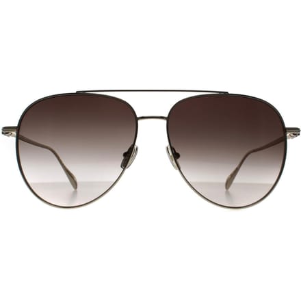 Salvatore Ferragamo Aviator Heren Licht Goud Bruin Kleurverloop SF308S