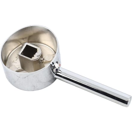 45mm Klepkern Badkamer Wastafel Waterkraan Handvat Zinklegering Kraan Hendel white