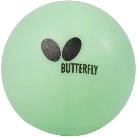 Lichtgevende tafeltennisballen Butterfly (x3)