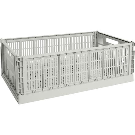 HAY Kleur Krat Mand X-Large - HAYCrateGrey