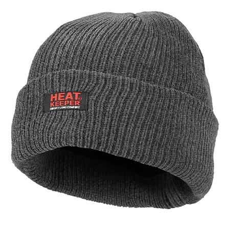Heatkeeper - Thermo muts dames - One Size - Donker Grijs - 2-Stuks - Warme dames mutsen