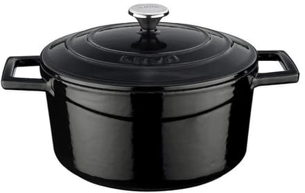 Lava Braadpan - 20 cm - 2.82 liter - Gietijzer - Zwart