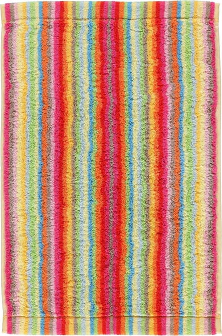 CAWÖ Lifestyle Streifen Gastendoekje - Multi - 30x50