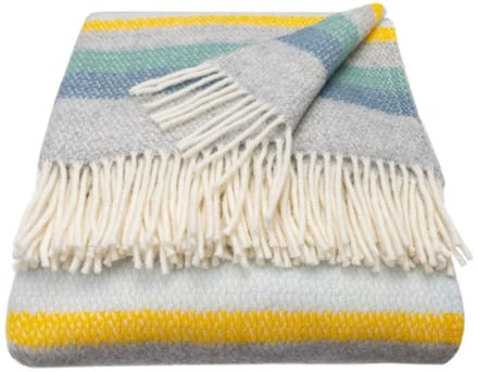 WOOOL Luxury Plaid - STRIPES (Horizon) - 150x183cm - 100% Wol