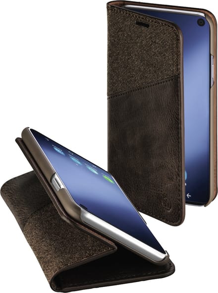 Prime Line Booklet Gentle Brown voor Samsung Galaxy S10
