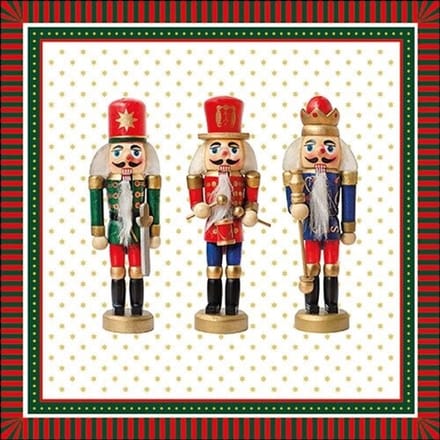 Ambiente - Lunch servetten - Three Nutcrackers