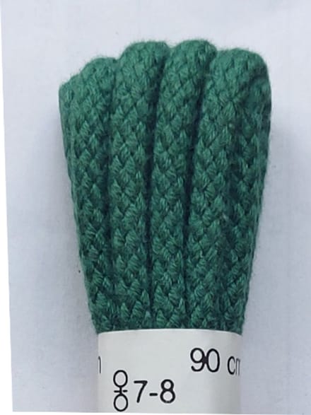 Ronilux Veter - Groen - Rond - Koord Veters - Lengte 90 cm - Dikte 4 mm - Schoenveter