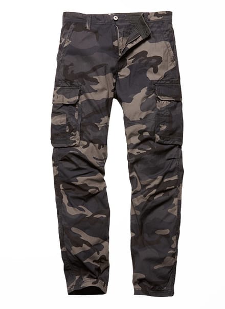 Vintage Industries Reef Pants Dark Camo Outdoorbroek Heren