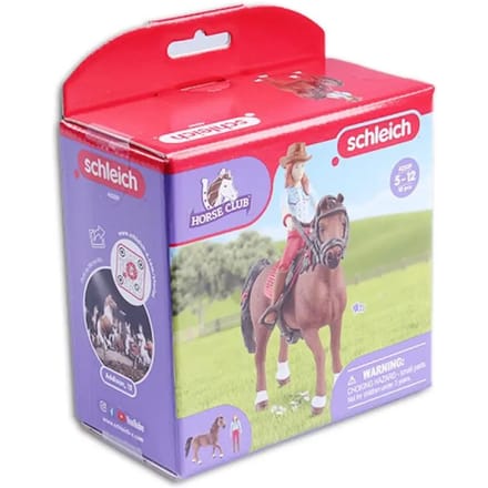 Beeldje Schleich HC Hannah & Cayenne (42539)