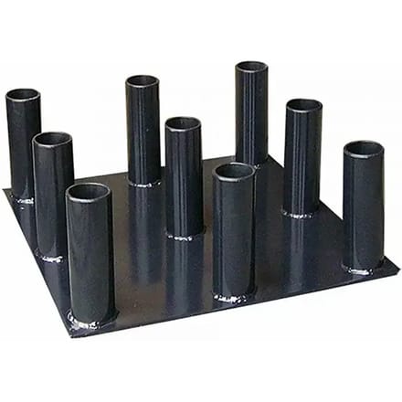Verticale steun voor Softee-staven 30 mm