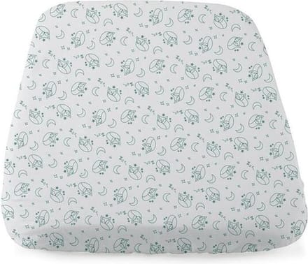 Chicco - Next2me - Hoeslaken - Set van 2 - Foxy - Groen/Wit