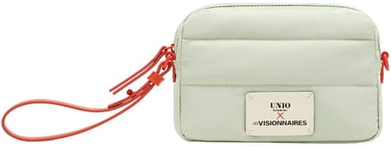 Unio Hamburg x Les Visionnaires schoudertas Puffy Unio Paris Pistacchio Lichtgeel