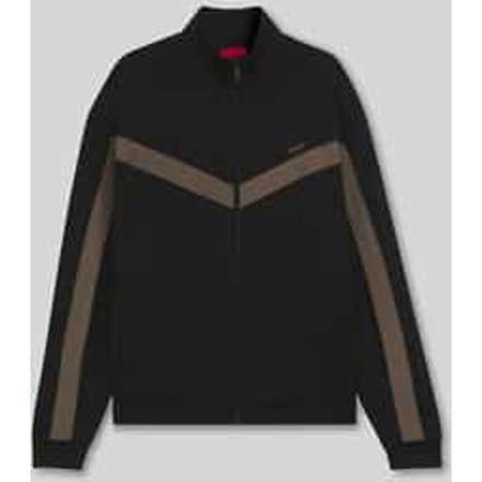 Relaxed fit Sweatjack met chevron-band Model 'DARTI'