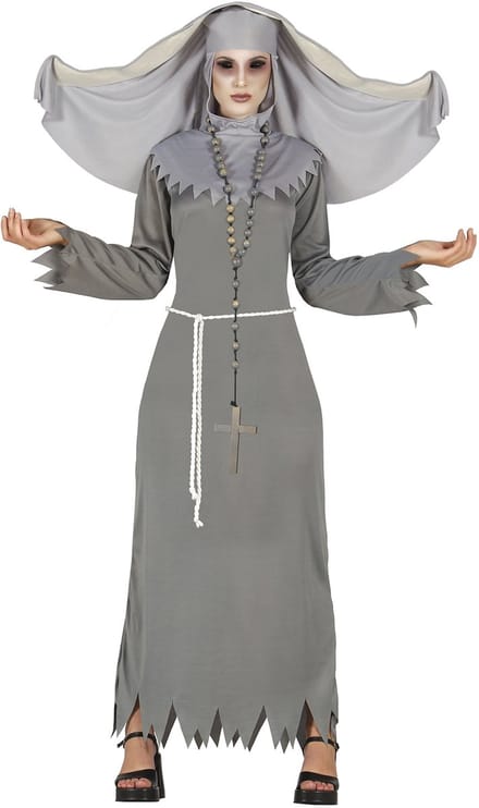 FIESTAS GUIRCA, S.L. - Nonnenkostuum halloween voor vrouwen - L (40)
