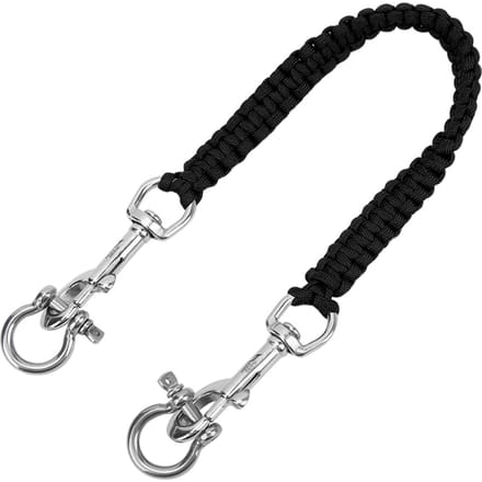 Duikcamera Lanyard Corrosie Roestbestendigheid 360 graden Flexibele Rotatie Duikaccessoires voor zwart