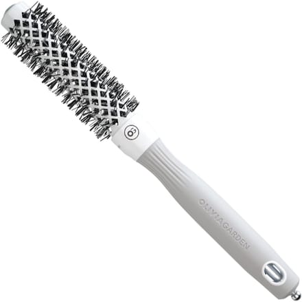 Olivia Garden Expert Blowout Shine Föhnborstel Wit-Grijs