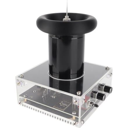 Bluetooth Muziek Tesla Spoel Draadloze Transmissie Luidspreker Experimenteel Tafelblad Speelgoed 100‑240V VS US Plug black