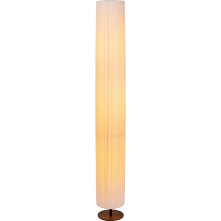 Lucide FOLD - Vloerlamp - Ø 20 cm - 3xE27 - Wit - Japandi
