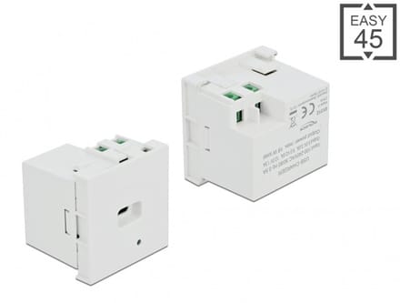 Delock Easy 45 USB Charging Port Module 1 x USB Type-C™ PD