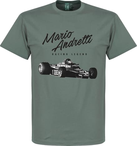 Mario Andretti T-Shirt - Grijs - S