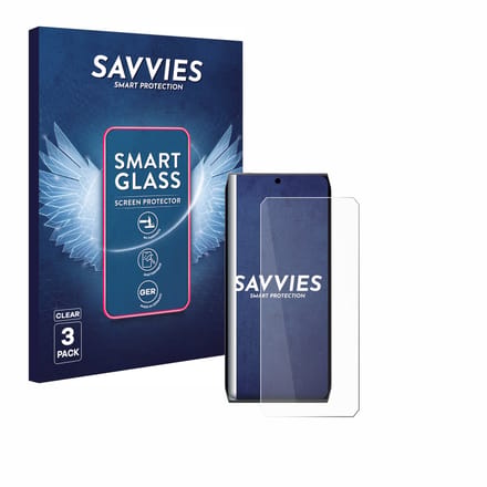 3 Stuks Savvies Screenprotector - geschikt voor Chigee AIO-6 Max - beschermfolie glas transparant