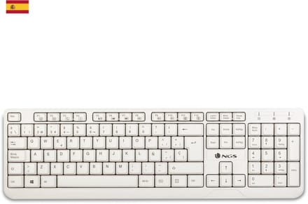 Keyboard NGS Spike White