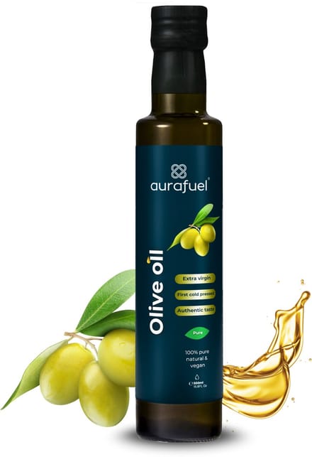 Olijfolie extra vierge - Koudgeperst - 100% Puur & natuurlijk - Extra Virgin Olive Oil - 500ml