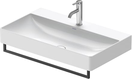 Duravit Toebehoren - Handdoekhouder, lengte 75 cm, mat zwart 0031214600