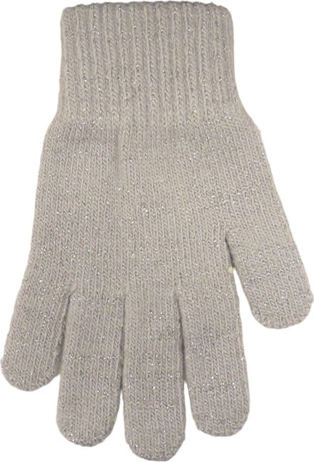 Gebreide kinder handschoen - lurex - 5% elastisch