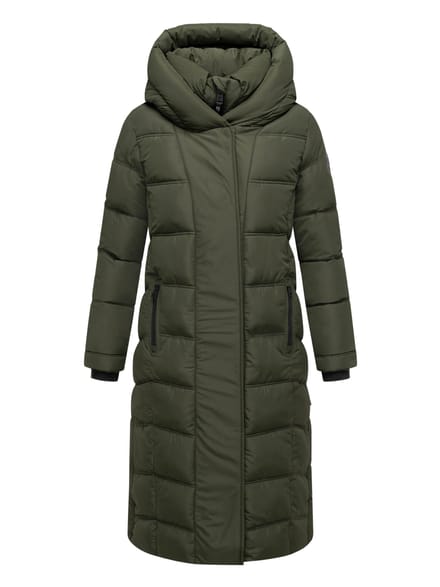 Navahoo dames gewatteerde mantel Engelsfeder XIV – warm, stijlvol & praktisch