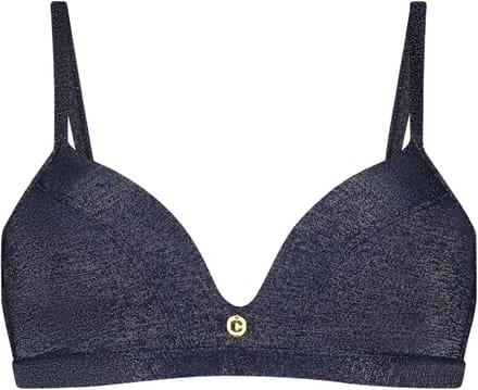 Ten Cate triangle bikini top royal blue voor Dames | Maat 70B
