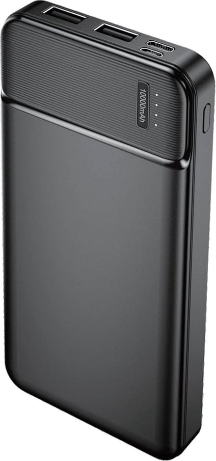 Externe batterij MaXlife MXPB-01, 10000mAh, 12W, 2 x USB-A, Zwart