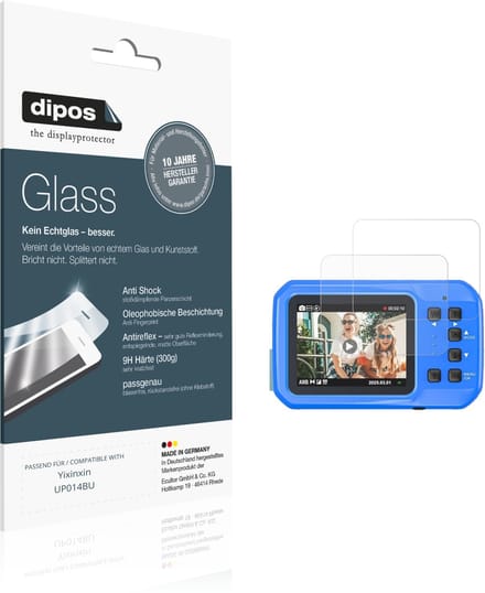 dipos – 2x Matte Pantserfolie geschikt voor Yixinxin UP014BU | 9H Screenprotector