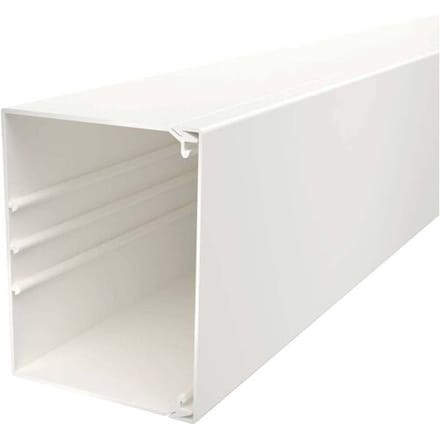 OBO Bettermann 6191347 Kabelgoot (l x b x h) 2000 x 130 x 100 mm Zuiver wit 1 stuk(s)