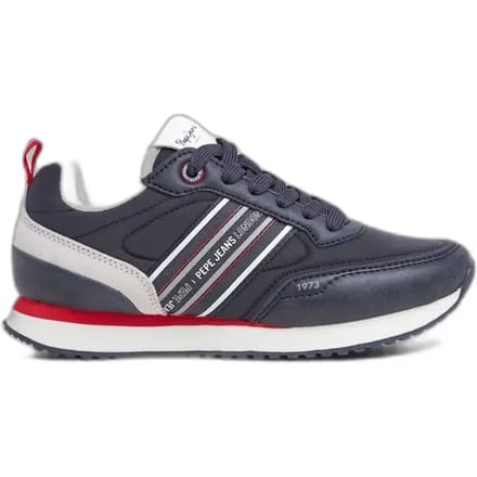 Pepe Jeans Dublin Half B Schoenen Blauw EU 35 Jongens