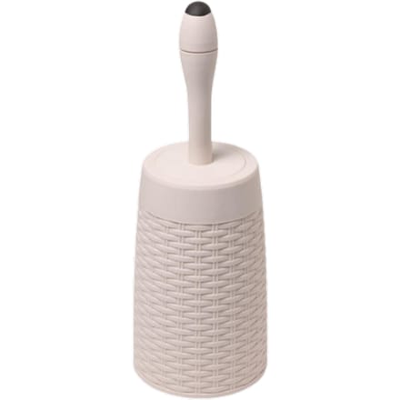 Addis Faux Rotan Toiletborstel - Off White