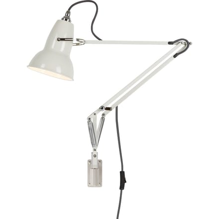 Anglepoise - Original 1227™ Bureaulamp - linnenwit - Ked - met muurbeugel