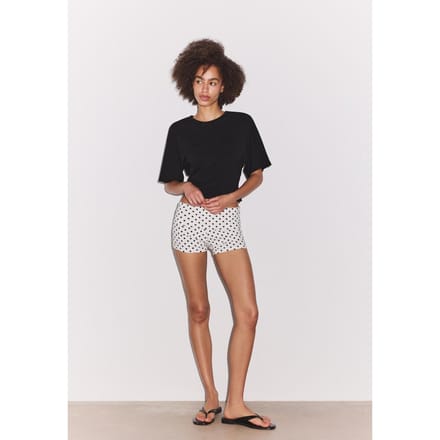 Stradivarius T-shirt met korte mouw  Zwart M