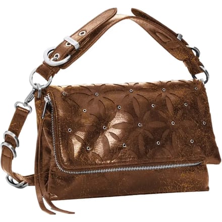 Desigual handtas schoudertas Coriolis Murano Shoulder Bag Leather West bruine