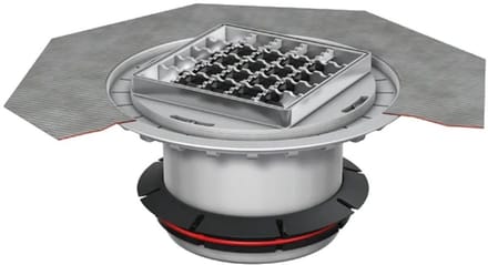 ACO Opzetstuk AV-Selecta 194x194/L15 Kst./antislip/RoosterV2A/los ingel., 9519.60.97