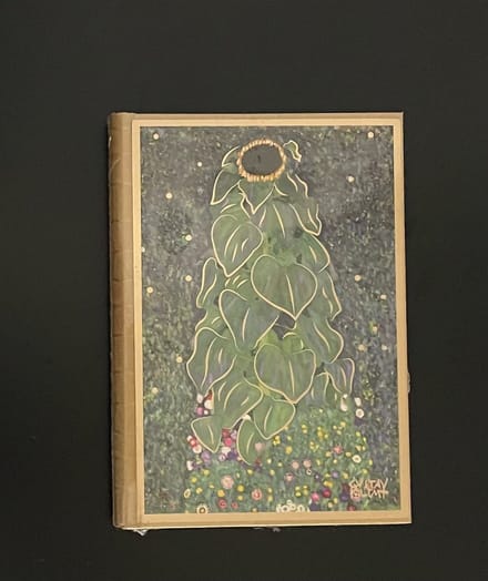 Hardcover Notitieboek Kunst 'De Zonnebloem' Gustav Klimt