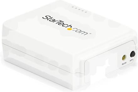 StarTech.com 1 Port USB Draadloos N Netwerk Print Server