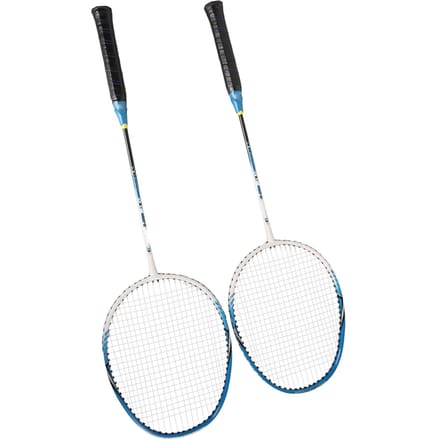 2 STUKS Professioneel Badmintonracket met Comfortabele Handgreep Oefen Badmintonracket voor Kinderen white