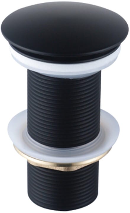 FugaFlow Eccelente Acces - verlengde afvoerplug - mat zwart
