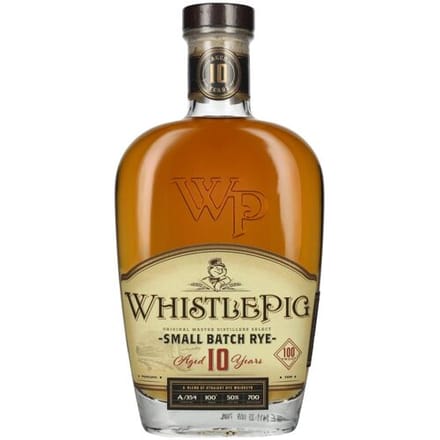 WhistlePig Whiskey WhistlePig 10 Years Old SMALL BATCH Rye Whiskey 50% Vol. 0,7l