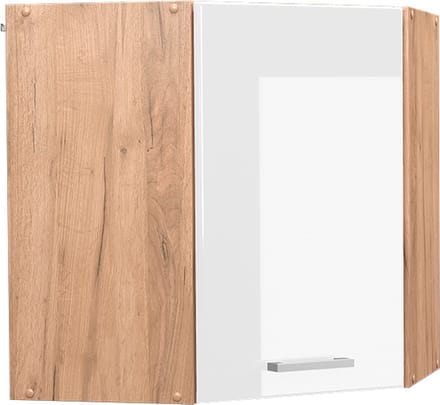 Vicco R-Line Hoek hangkast – 57 cm Wit Hoogglans