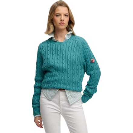 Dames ontspannen gebreide trui Superdry