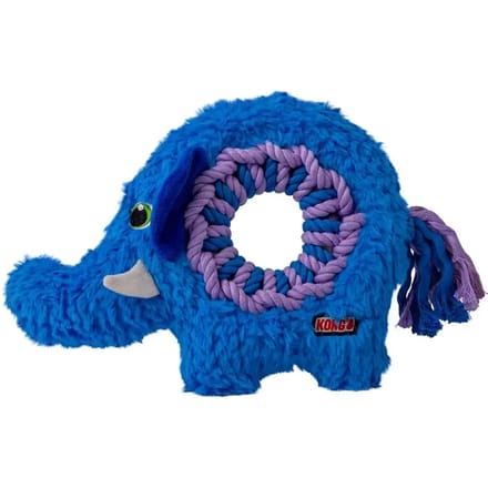 Pluche speelgoed voor honden Kong Ringaroos Elephant