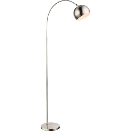 Globo vloerlamp Benno - chroom - metaal - 24779N